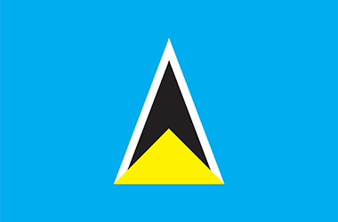 St. Lucia flag